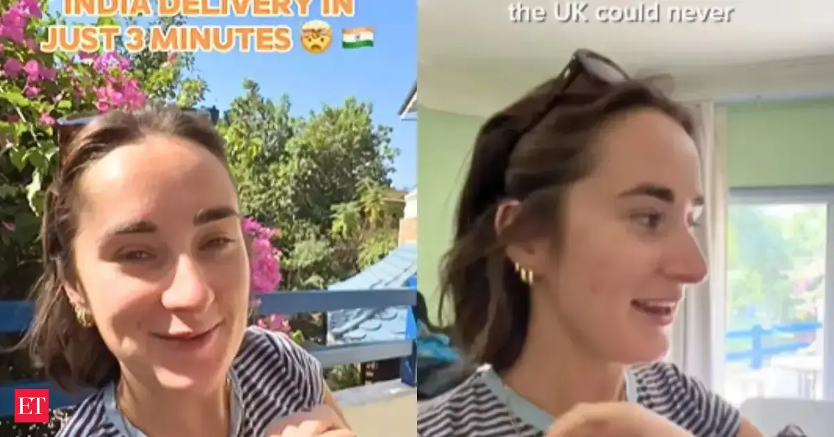 'India is very convenient': UK tourist says Blinkit helped her after she forgot to pack an outfit