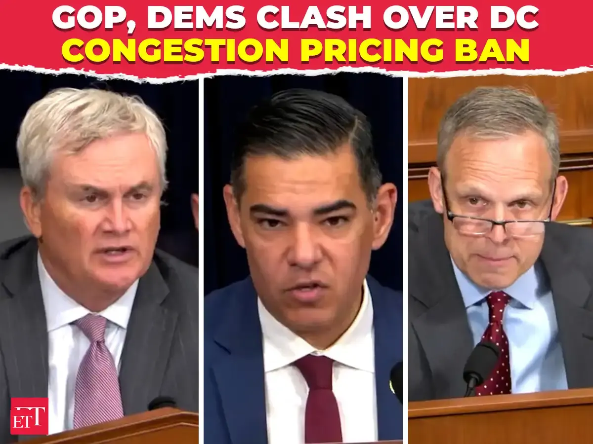 'STOP this NONSENSE in name of…': GOP lawmakers EXPLODE at Dems over DC congestion pricing ban bill