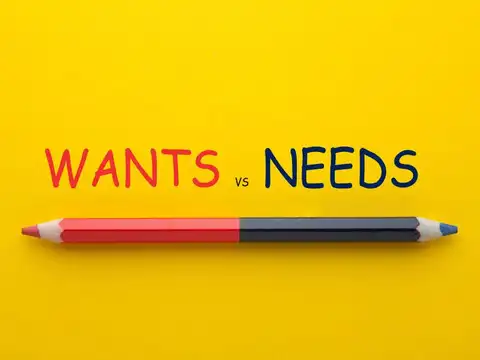 Needs vs wants: The line most people refuse to draw
