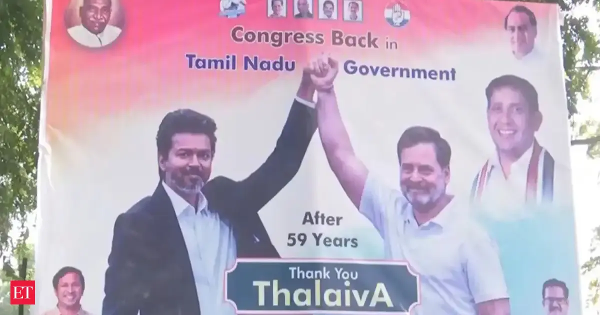 Congress leader Rahul Gandhi's expected meeting with TN CM Vijay in Delhi postponed, posters remain outsid