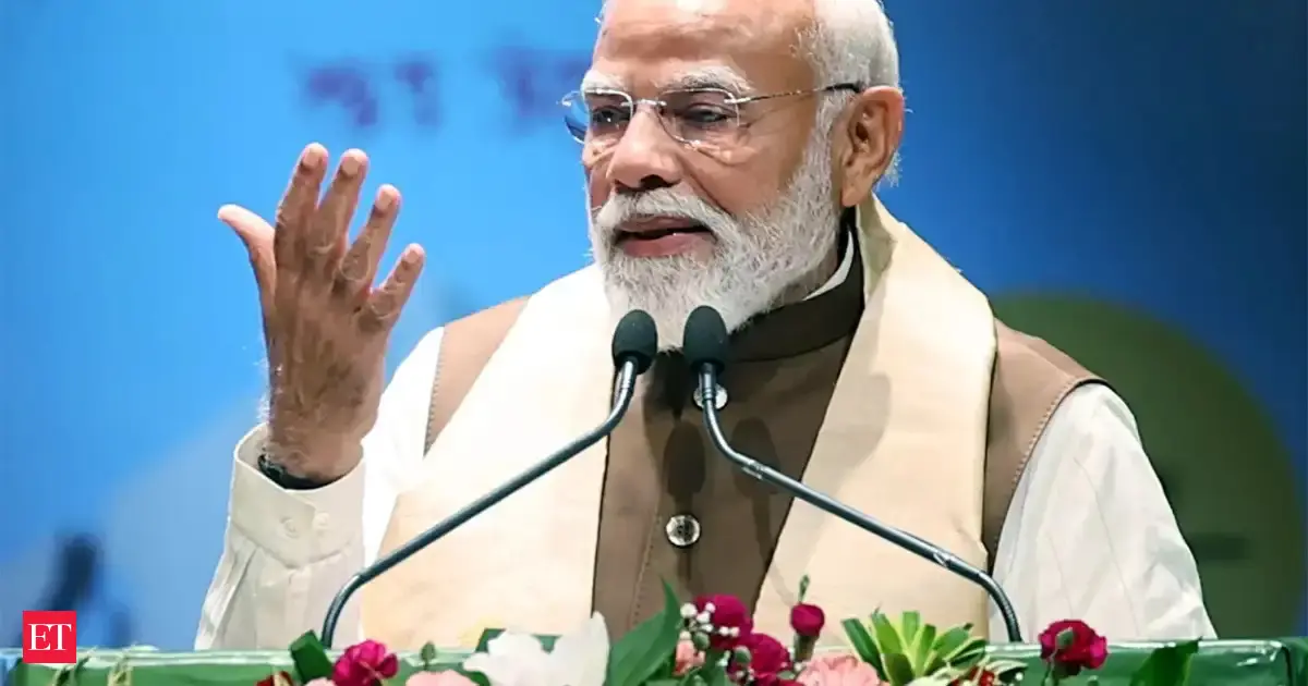 PM Modi asks states to resolve water disputes through cooperation, tech ...