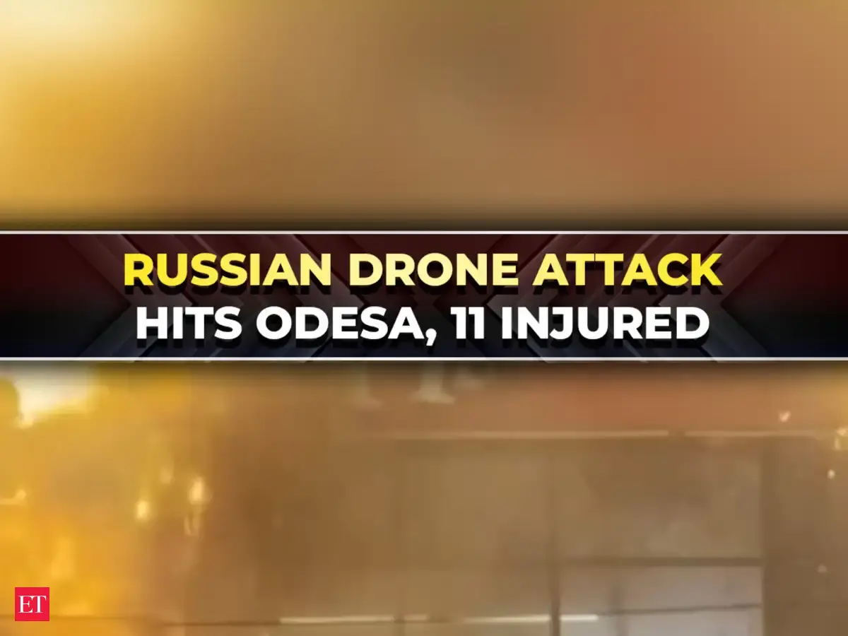 At least 11 injured in Russian drone attack on Ukraine’s Odesa