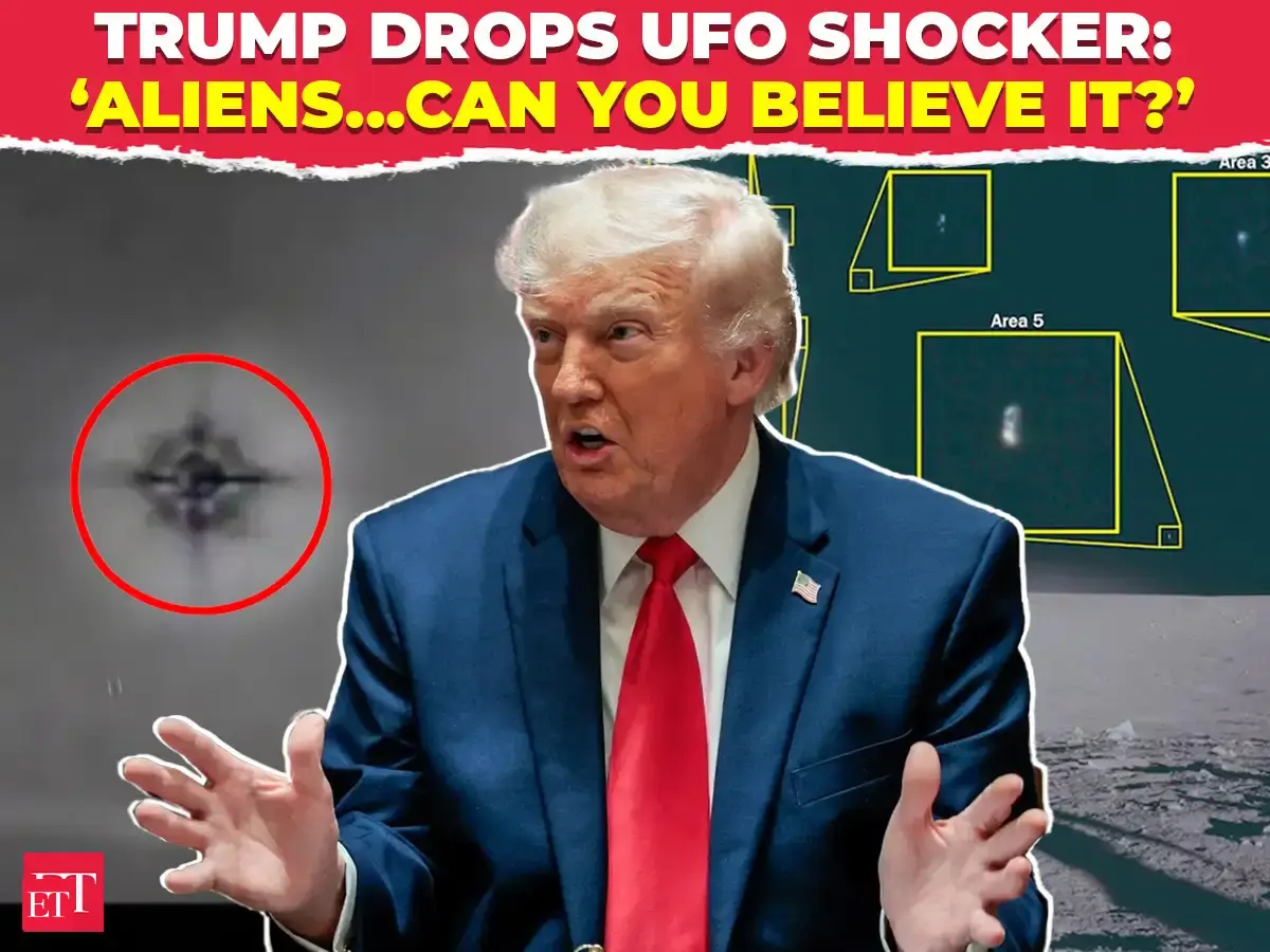 'People totally FASCINATED by it…':  Trump drops UFO bombshell, hints at more ALIEN files release
