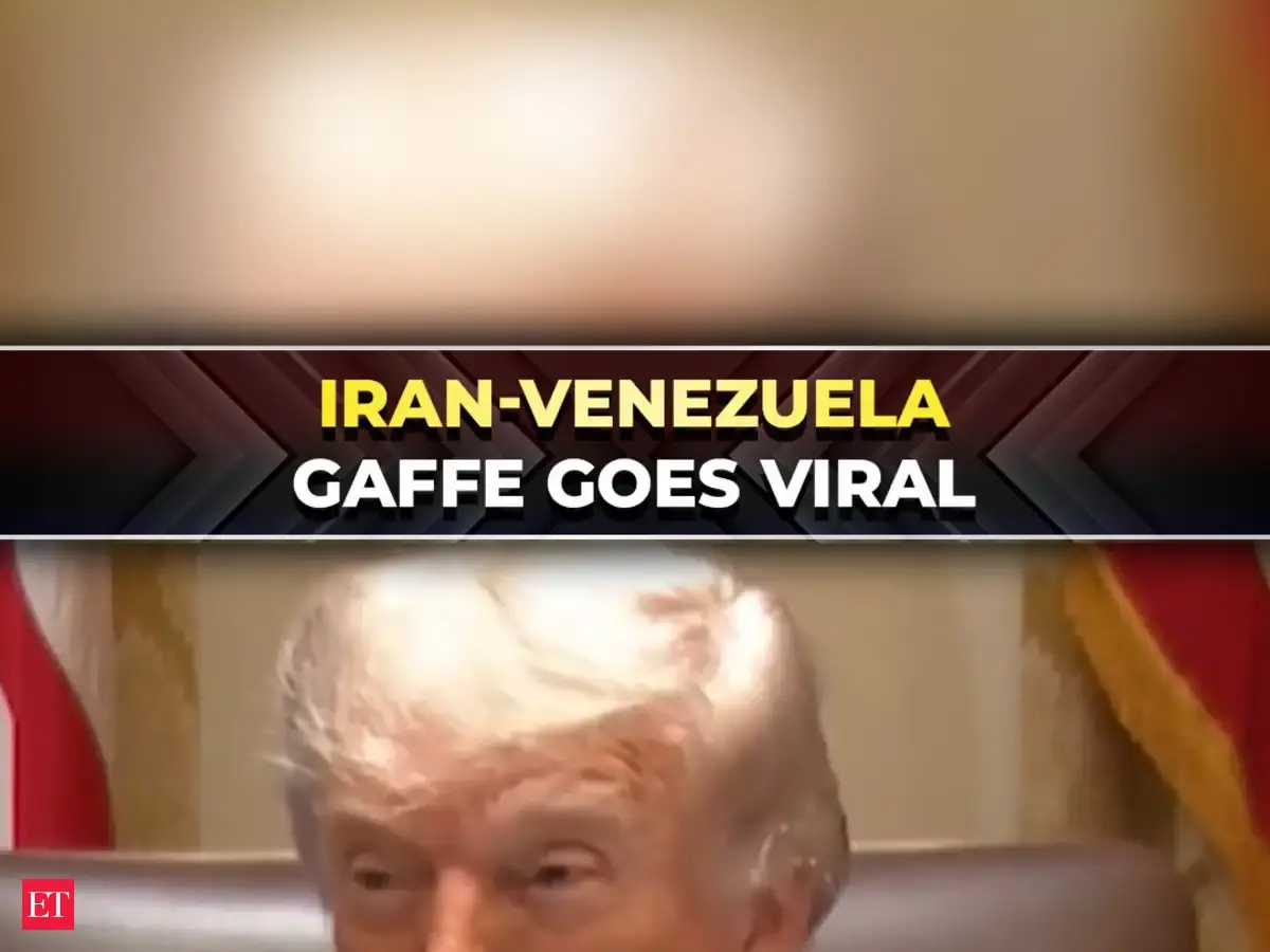 Major gaffe? Trump mixes up Iran and Venezuela hours after health remarks