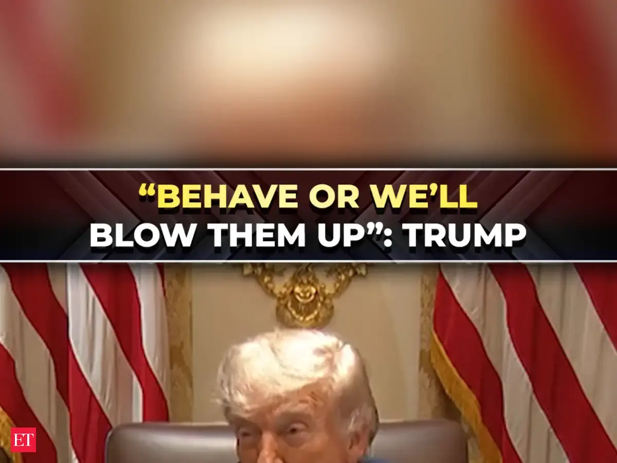 'Behave like everybody else or we’ll have to blow them up…' Trump issues warning to Oman