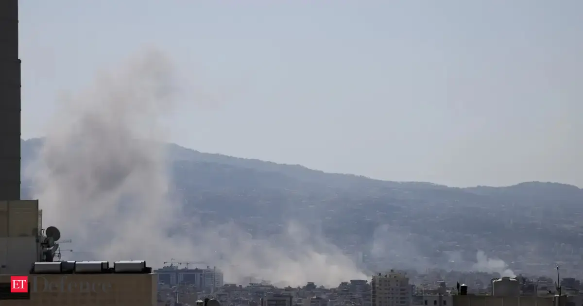 Israel strikes Beirut's southern suburbs after Hezbollah attacks