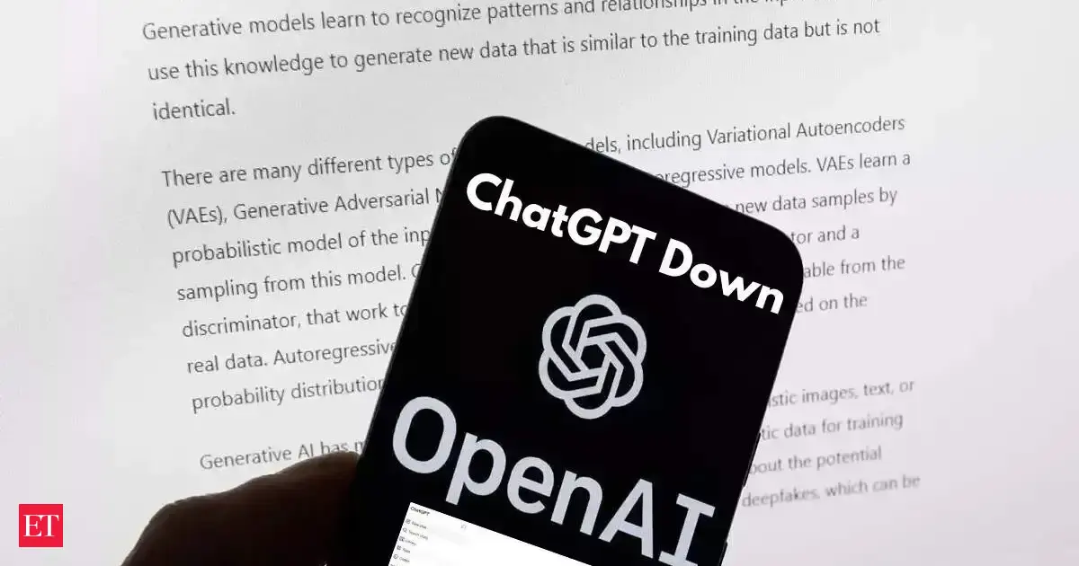 ChatGPT Down today? Users report queries not working. Check latest update here
