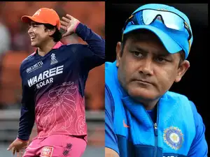 Anil Kumble and Vaibhav Sooryavanshi