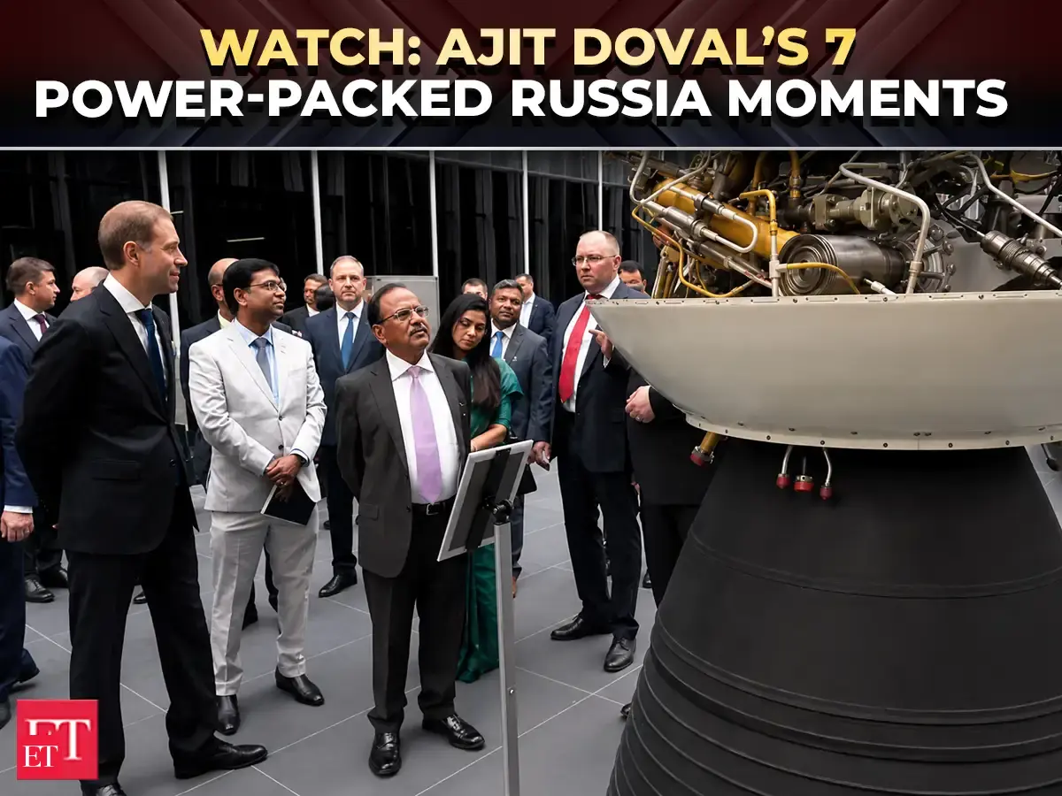 Ajit Doval’s top 7 moments from Russia that underscore India’s strategic confidence on global stage