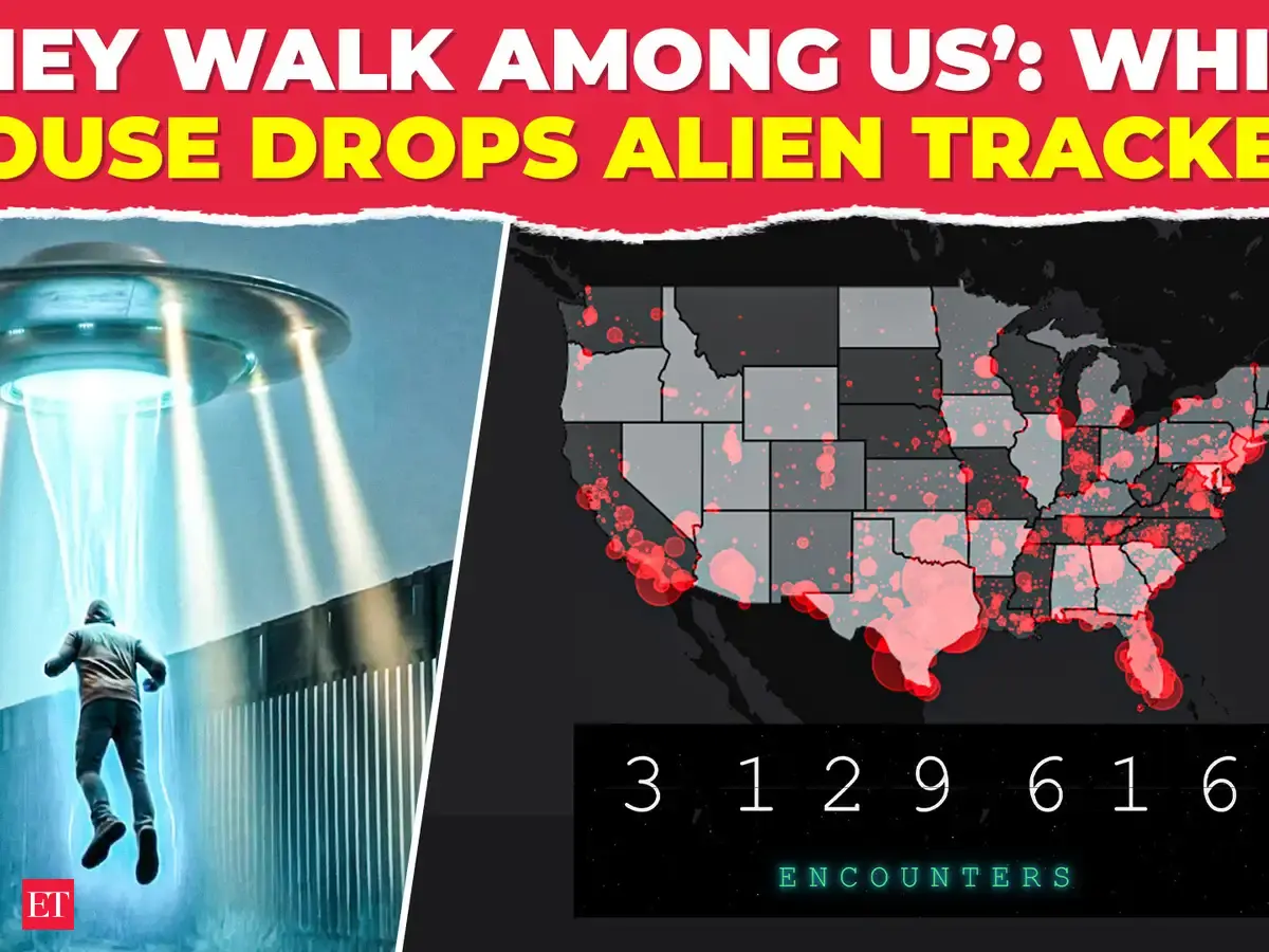 ‘They walk among us’: White House drops chilling alien message, tracker goes LIVE!