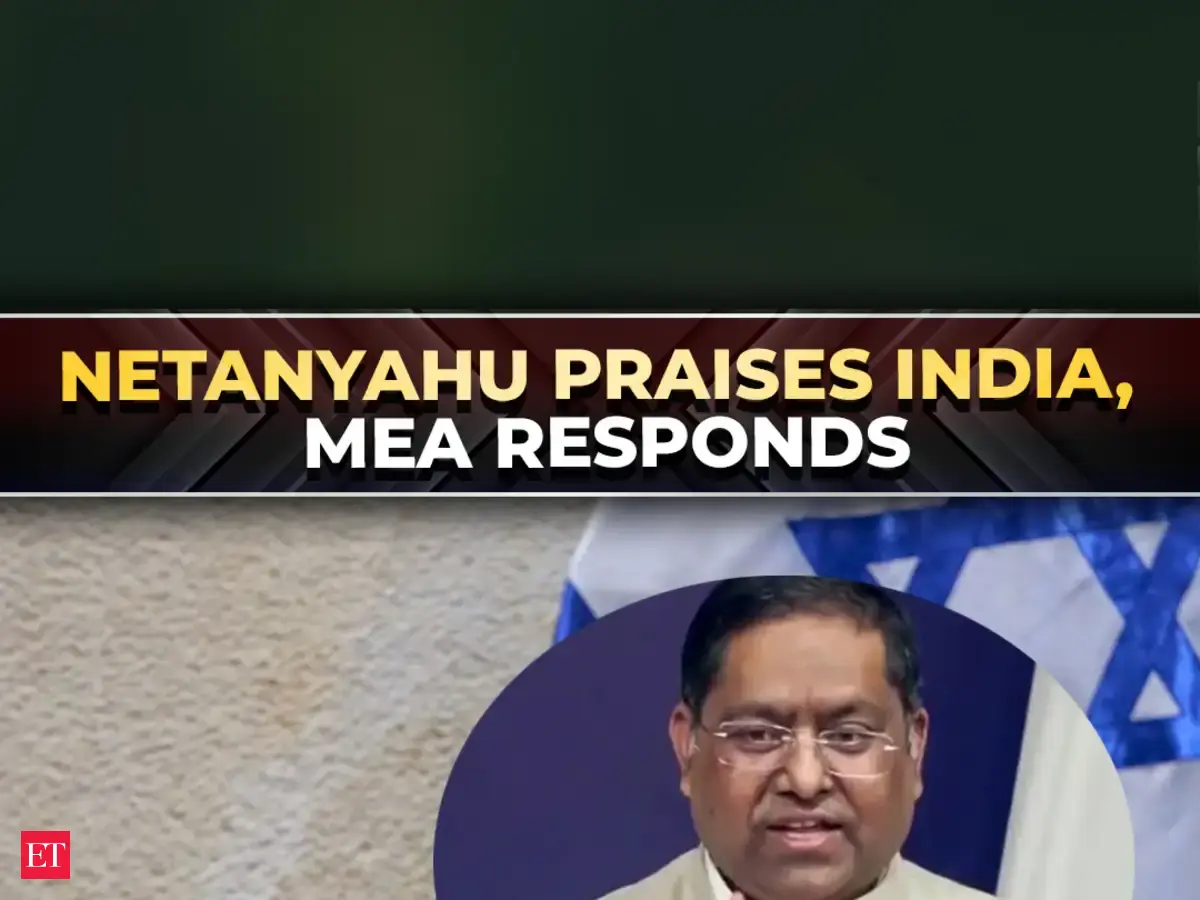 MEA on Netanyahu's India remark: 'Our relationship with Israel is strong, good and warm'