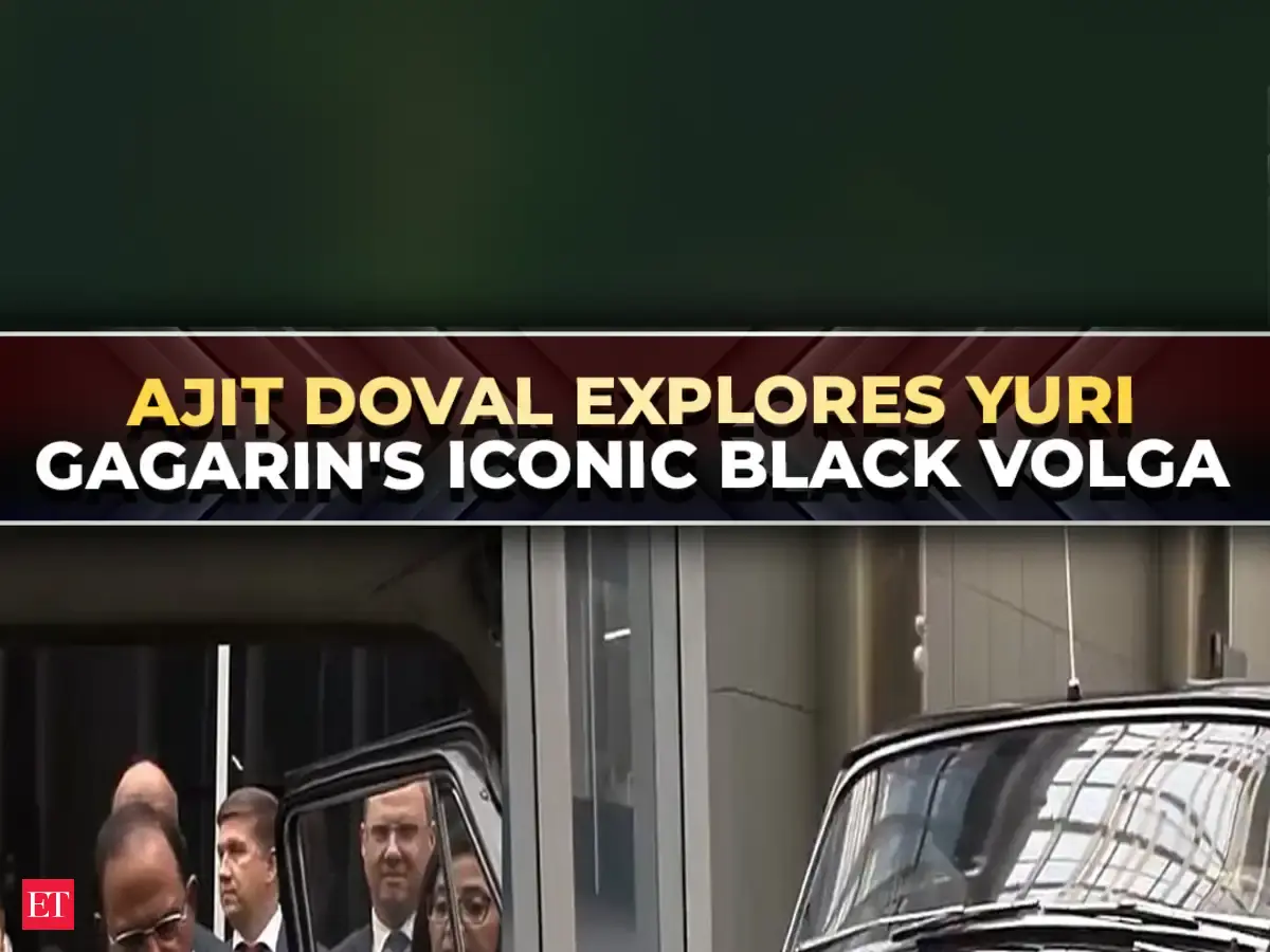 Ajit Doval gets exclusive look at Yuri Gagarin's iconic black GAZ-21 Volga in Moscow visit