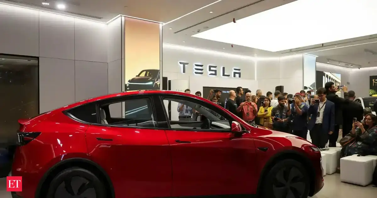 Tesla repositions Model Y in India to take on BMW, Mercedes EVs