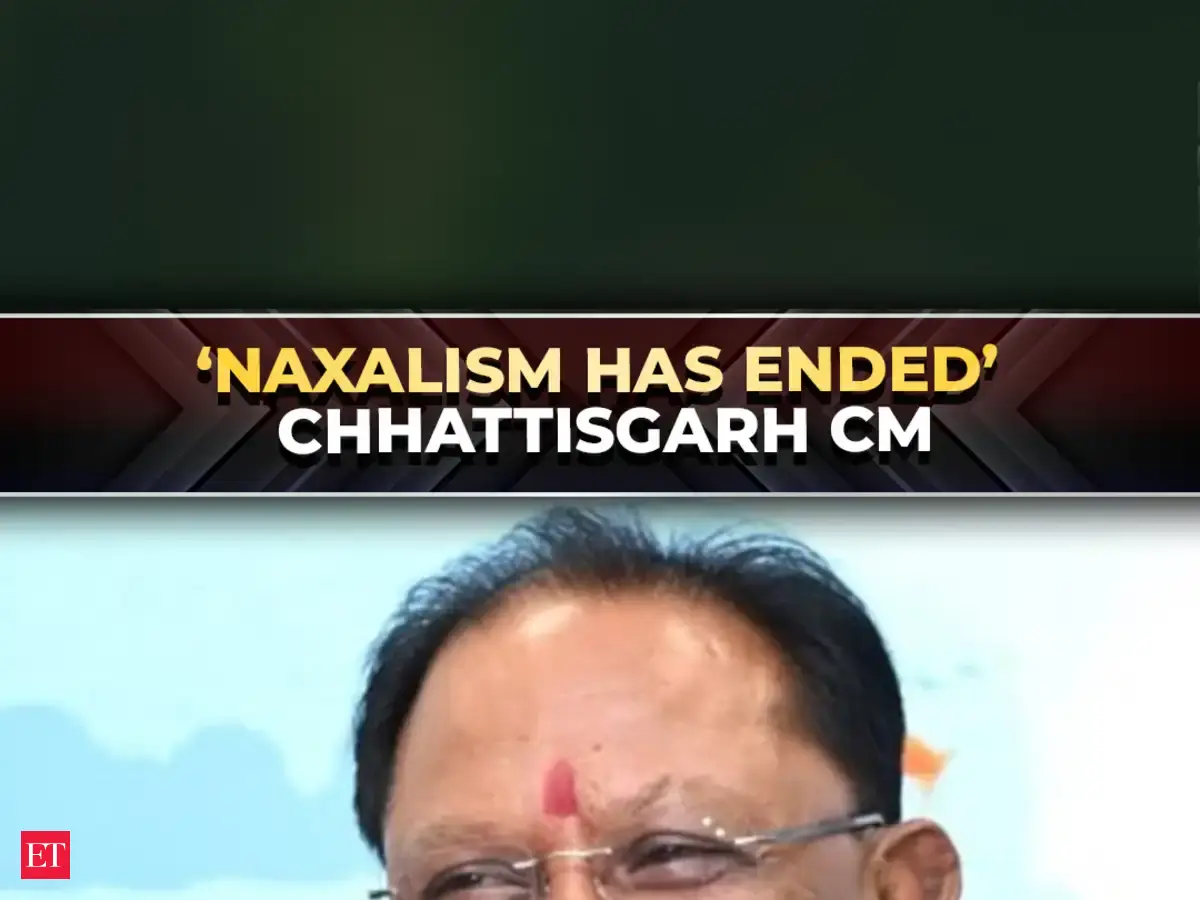 CM Vishnu Deo Sai says Naxalism is near end in Chhattisgarh, credits PM Modi & Amit Shah