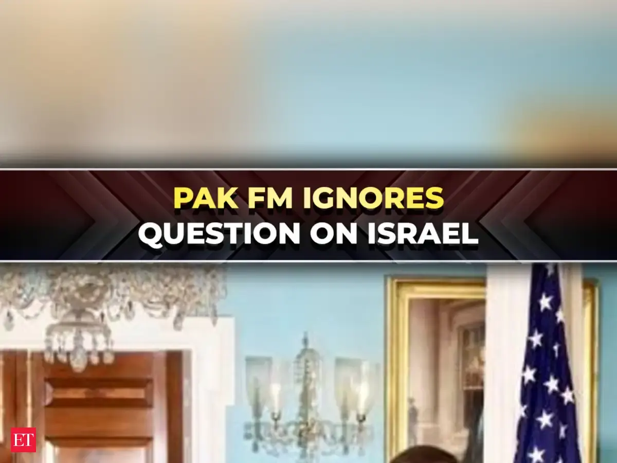 “Will Pakistan recognise Israel?” Reporter questions FM Ishaq Dar, no response