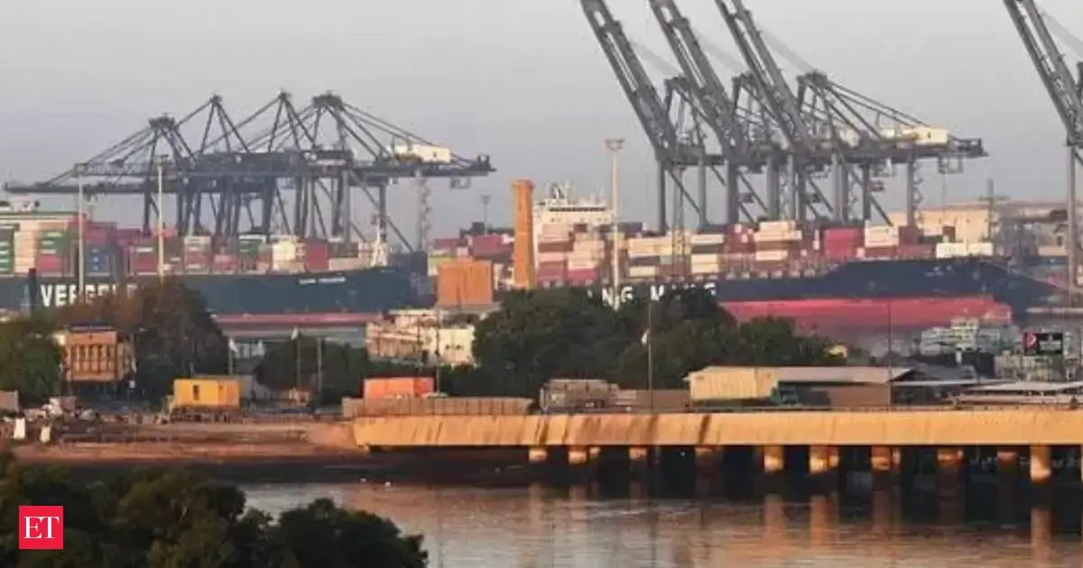 Pakistan prevents cargo ship from sailing out after it collides with another vessel outside Karachi port