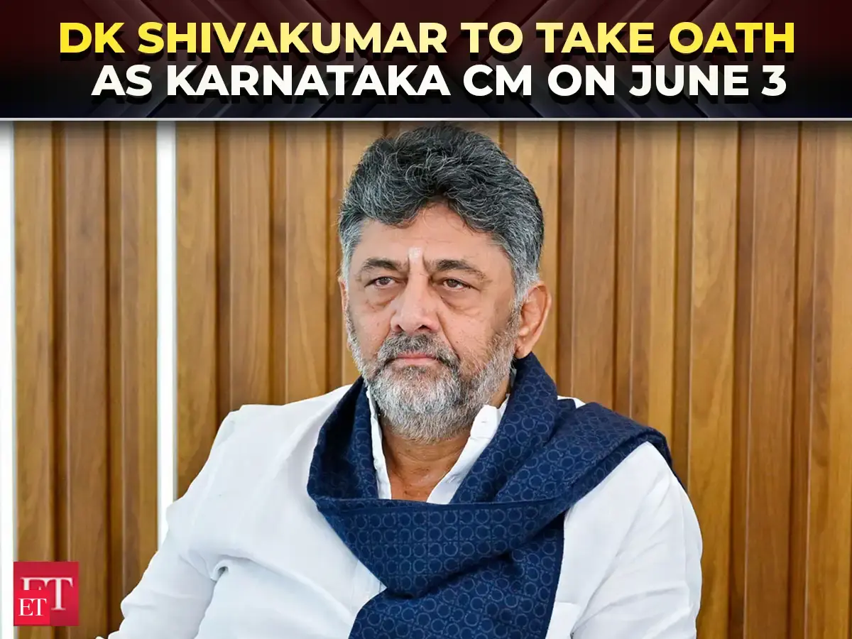 End of K'taka's political drama: DK Shivakumar to take oath as chief minister on June 3