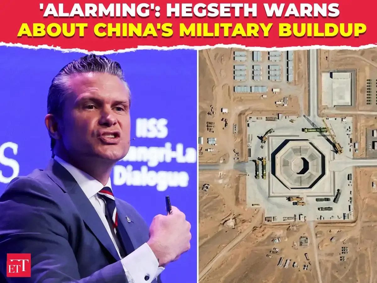 'China's historic military buildup…':Hegseth issues WARNING about Beijing's growing defence power