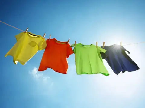 Keep clothes spaced out &mdash; no touching edges
