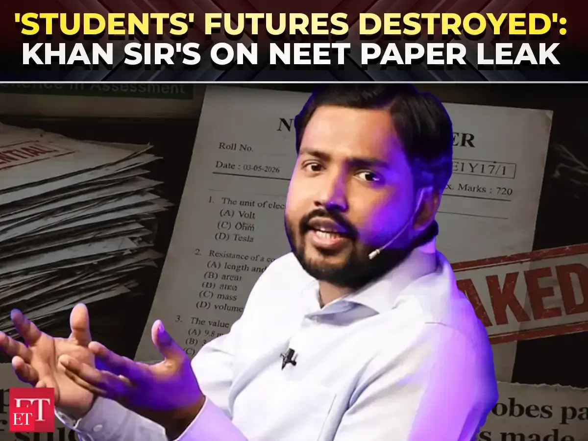 Khan Sir's strong remark on NEET paper leak accused: 'Why not encounter or hanging?'