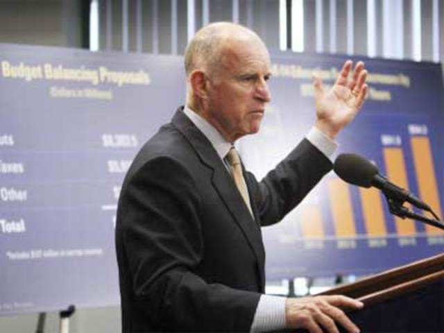 Jerry Brown announces revised budget proposal in Los Angeles