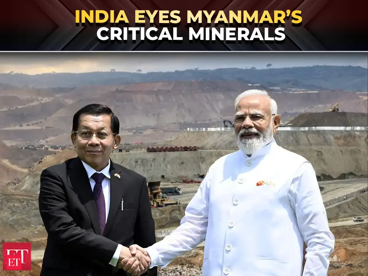 India eyes rare earth access as PM Modi meets Myanmar leader Min Aung Hlaing in Delhi