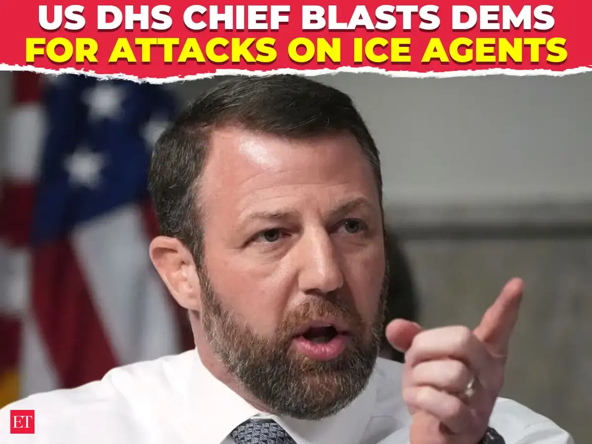 'They want to demonize our ICE officers': US DHS Chief Mullin blasts Dems for attacks on ICE agents