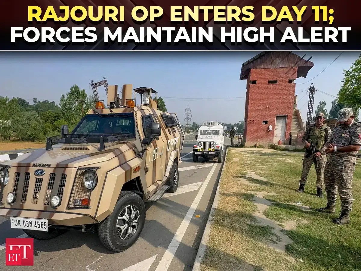 Operation Sheruwali: Rajouri anti-terror op enters Day 11; helicopters, drones deployed - The Economic Times Video | ET Tv