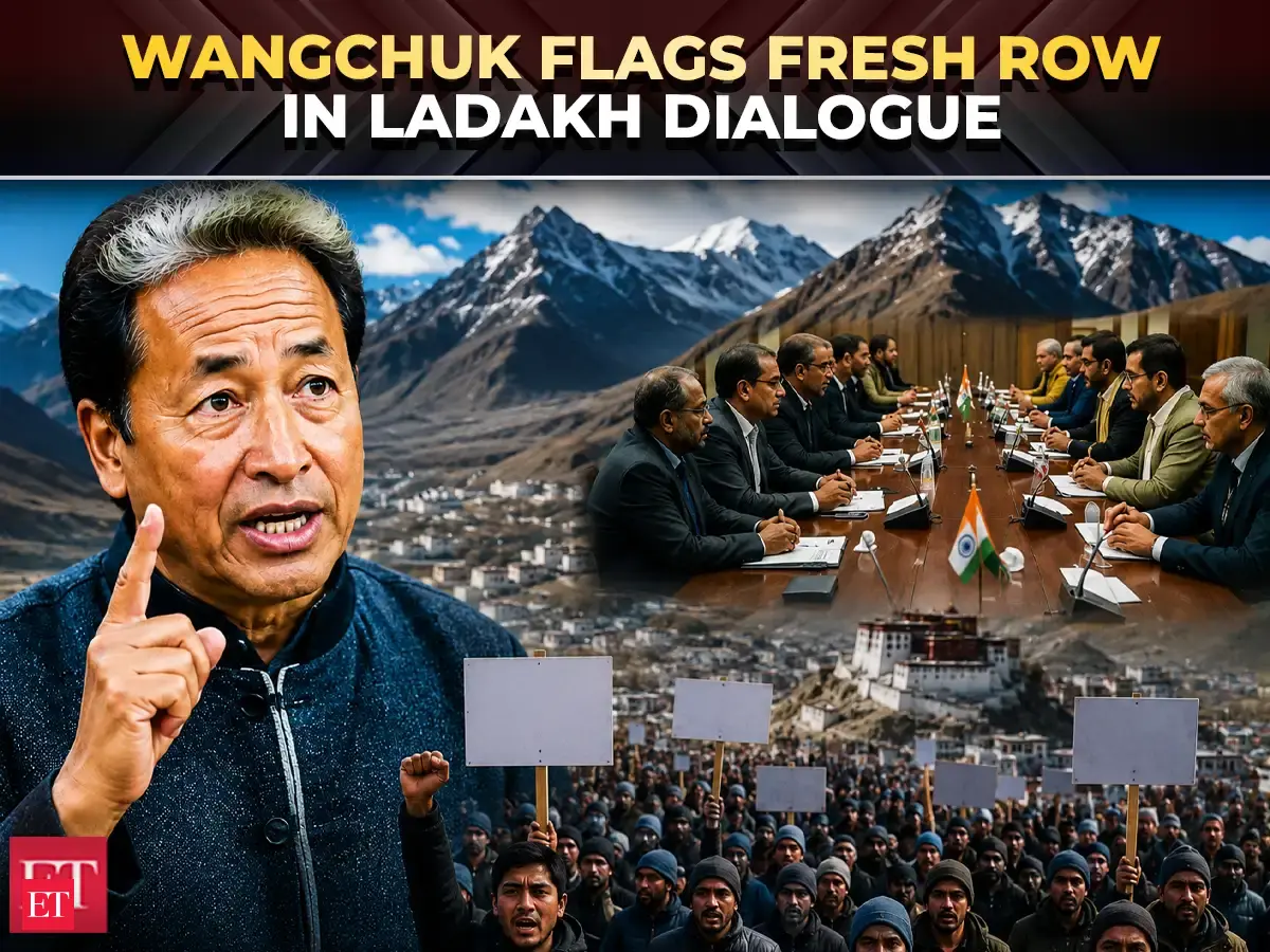 Ladakh dialogue: Sonam Wangchuk alleges key provisions omitted from draft after May 22 meet