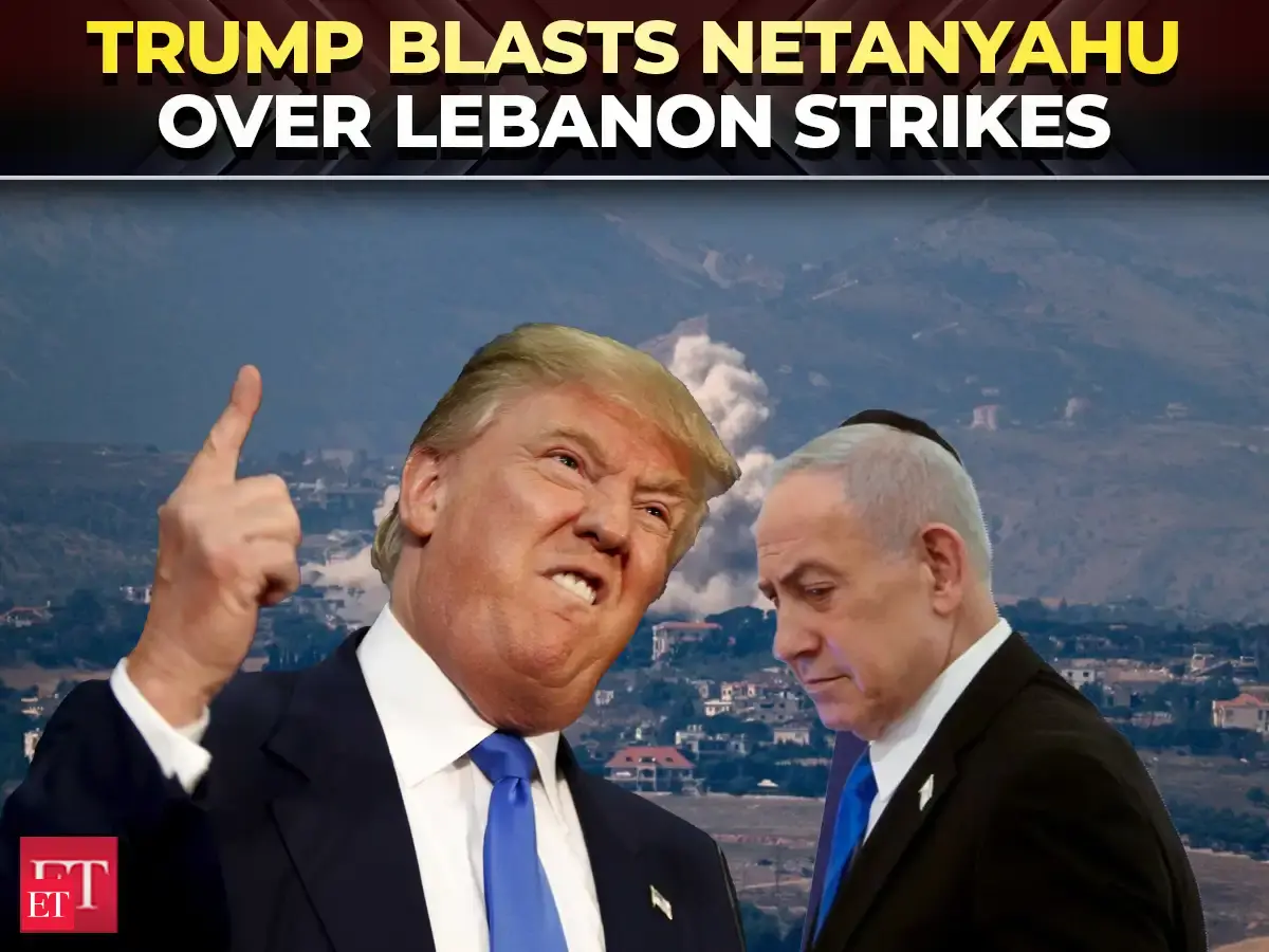 'What are you doing?': Trump blasts Netanyahu in call over Lebanon strikes, calls him 'crazy'