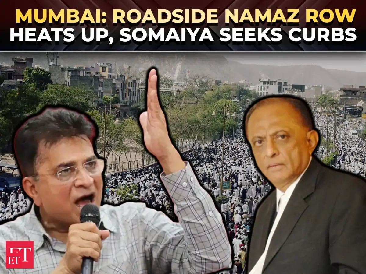 'Namaz on roads' row returns as Kirit Somaiya seeks action against prayers in public spaces