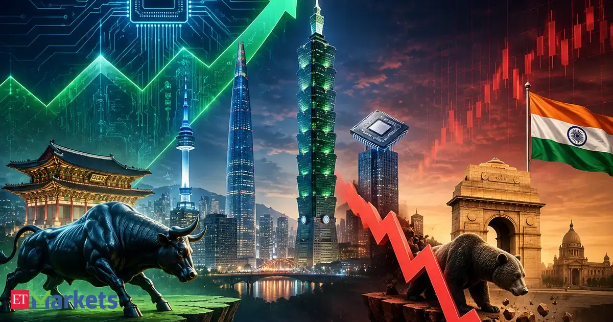 Explained: Why Indian stock market has fallen prey to South Korea, Taiwan’s AI prowess