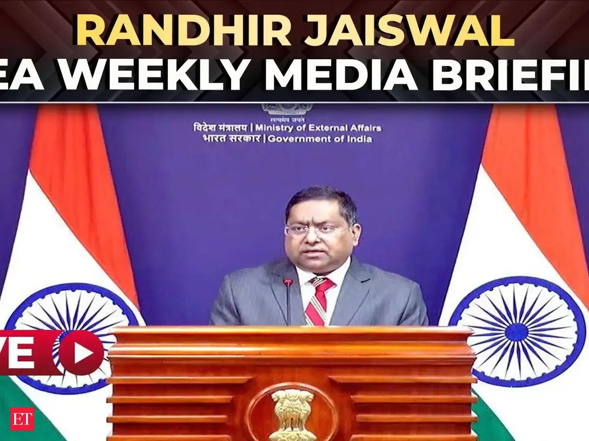 MEA Weekly Media Briefing | Official Spokesperson Randhir Jaiswal | LIVE