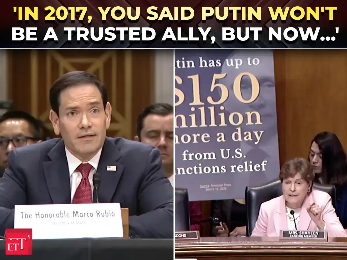 'TRUMP GAVE PUTIN RED CARPET…': Shaheen GRILLS Rubio over Ukraine, Iran war at fiery hearing