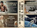 On This Day in History, June 3: Muhammad Ali&rsquo;s death, Tiananmen Square crackdown, Tagore&rsquo;s knighthood, Partition plan and first American spacewalk