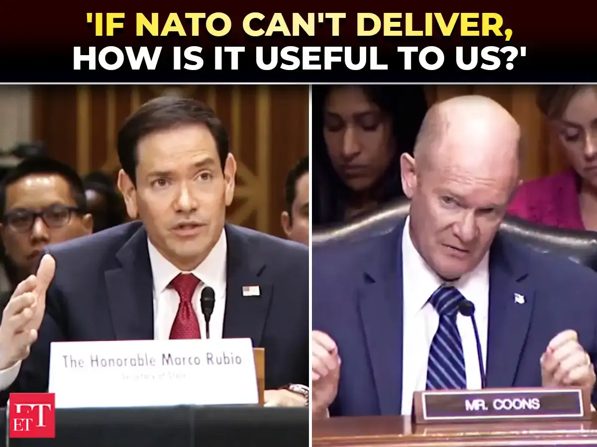 'I DON'T agree with you, SENATOR!': Rubio unloads on Sen Coons over US-NATO rift amid Iran war