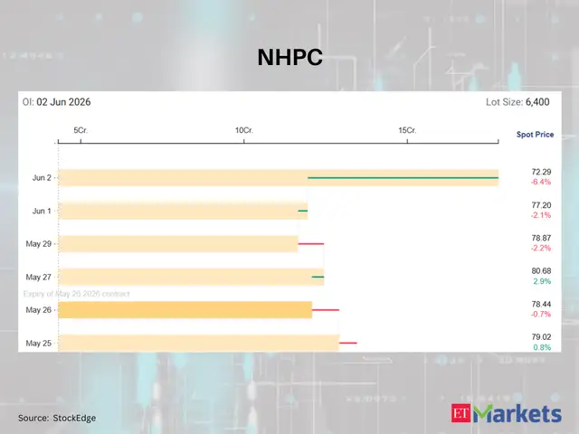 NHPC among 5 F&O stocks with a sharp rise in futures open interest ...