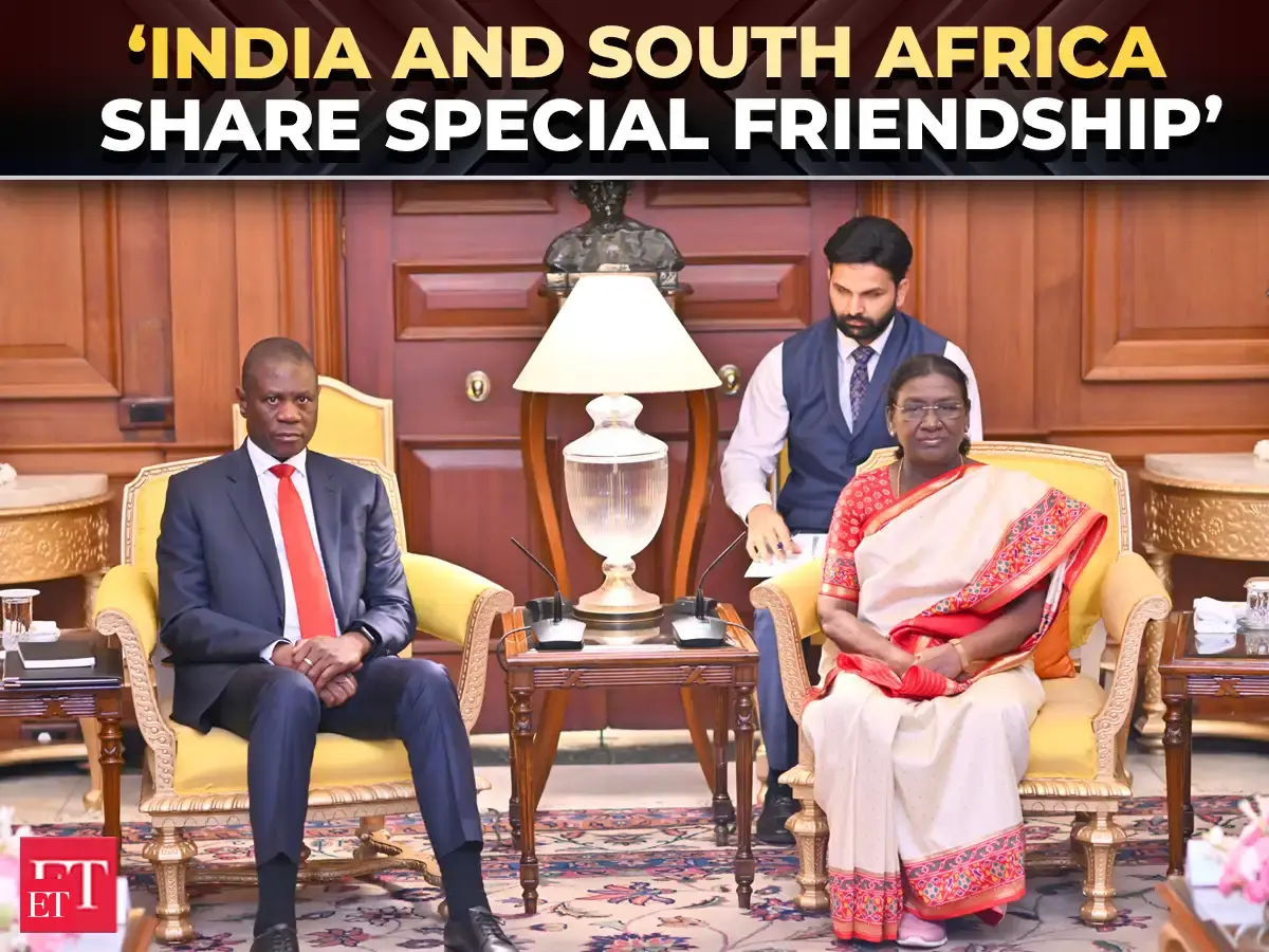 'Historic and contemporary friendship': President Murmu meets South African Deputy President