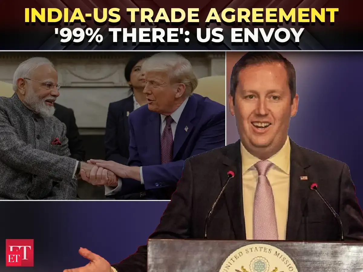 India-US trade agreement '99% there', last 1% being finalized: Sergio Gor