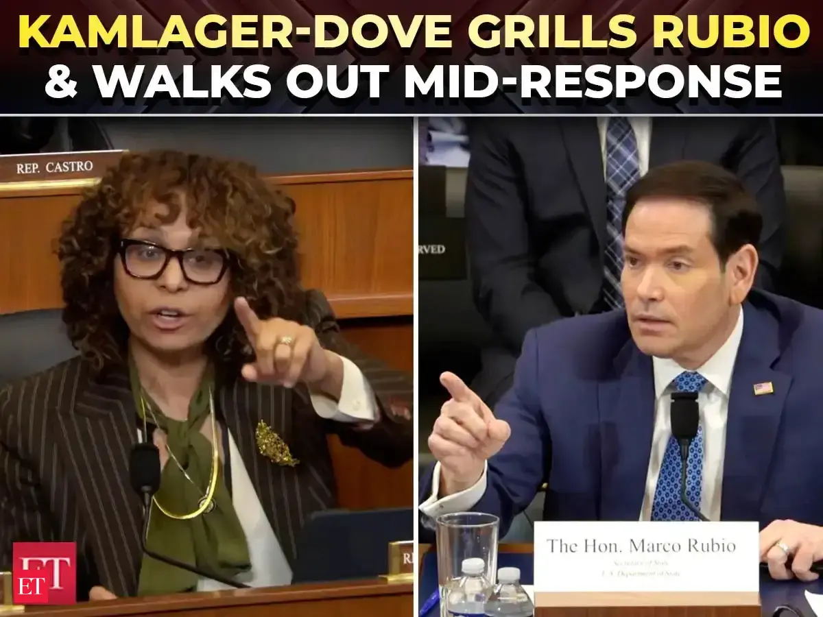 'WHY IS SHE LEAVING?': Rubio mocks Kamlager-Dove's dramatic walkout after fiery foreign policy clash