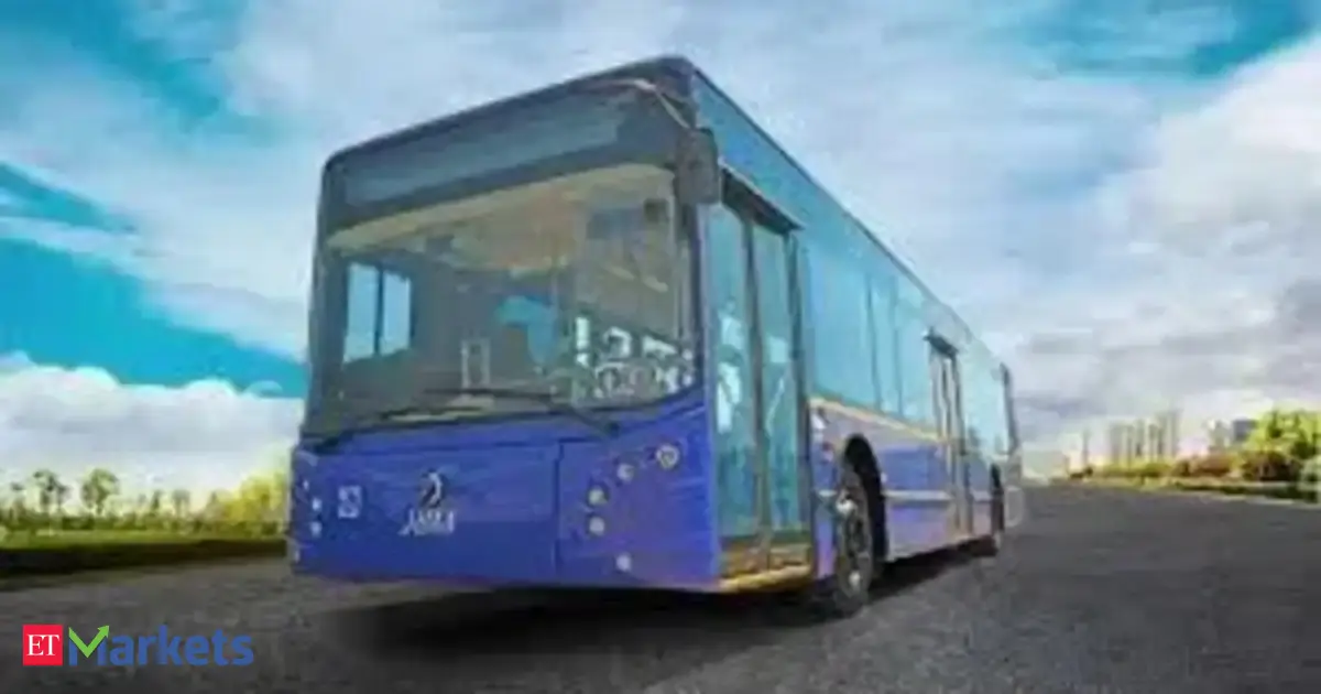 JBM Auto up 5% as co's e-bus market share hits 49% in May