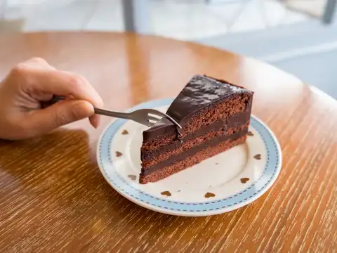 Birthday cake without a bite
