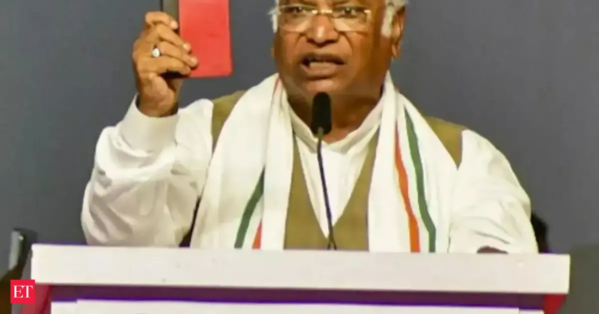 Absolute incompetence of BJP unmasked by NFHS-6 data: Congress president Mallikarjun Kharge