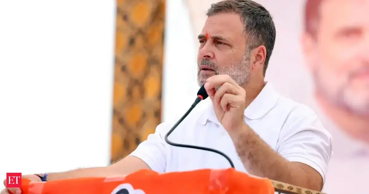 Bad weather forces LoP Rahul Gandhi to cancel Almora visit; addresses rally via phone