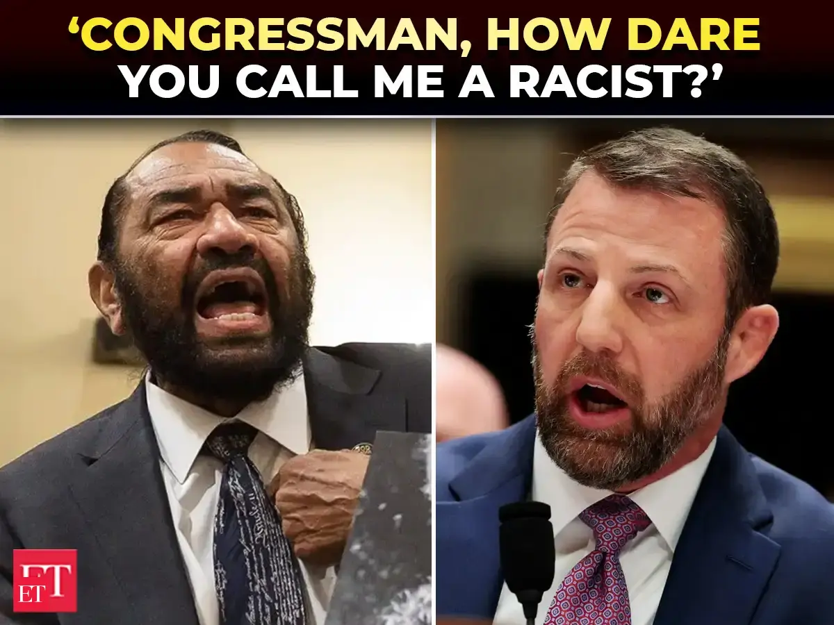 'Ask him to SHUT UP...': Al Green VS Secy Mullin SPAR over racism claims at explosive DHS hearing