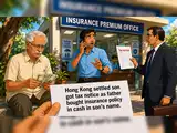 Hong Kong-based son gets tax notice after father buys insurance policy in his name with cash; he fights back and wins case in ITAT Mumbai