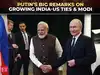 'US pressuring India over Russia ties': Putin&rsquo;s praises India, Modi before foreign media