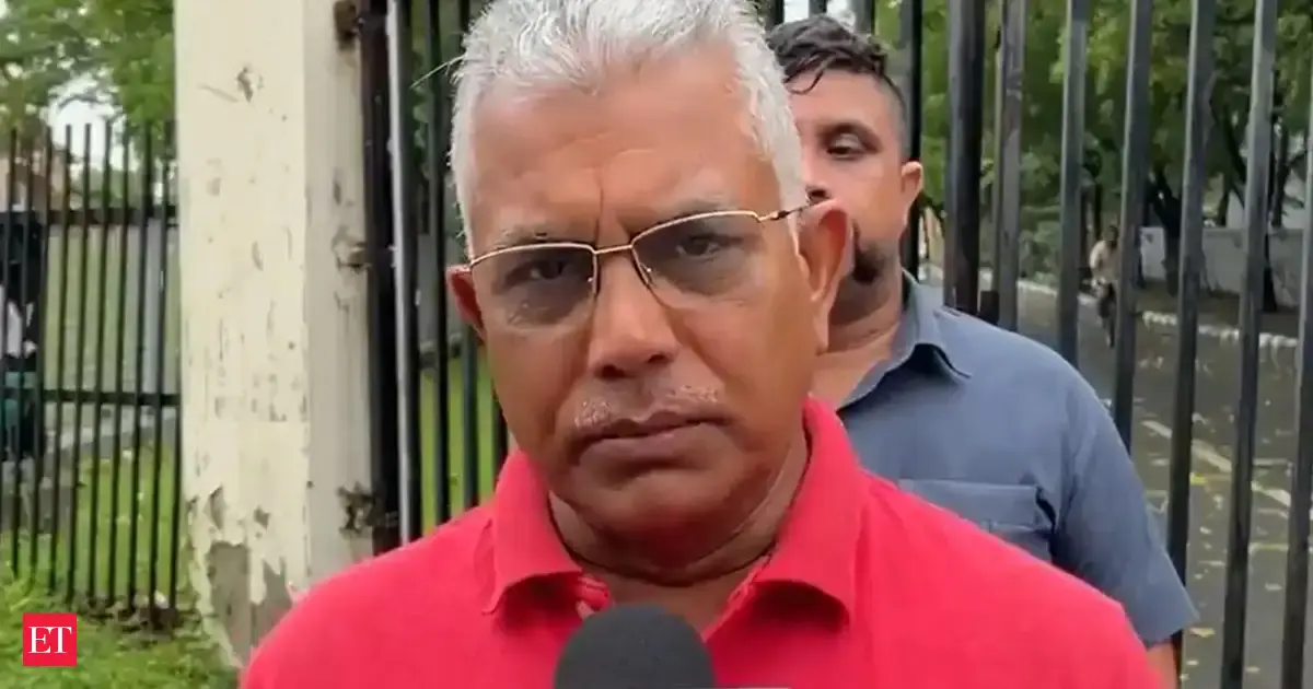 Sooner TMC ends, better it is : West Bengal Minister Dilip Ghosh