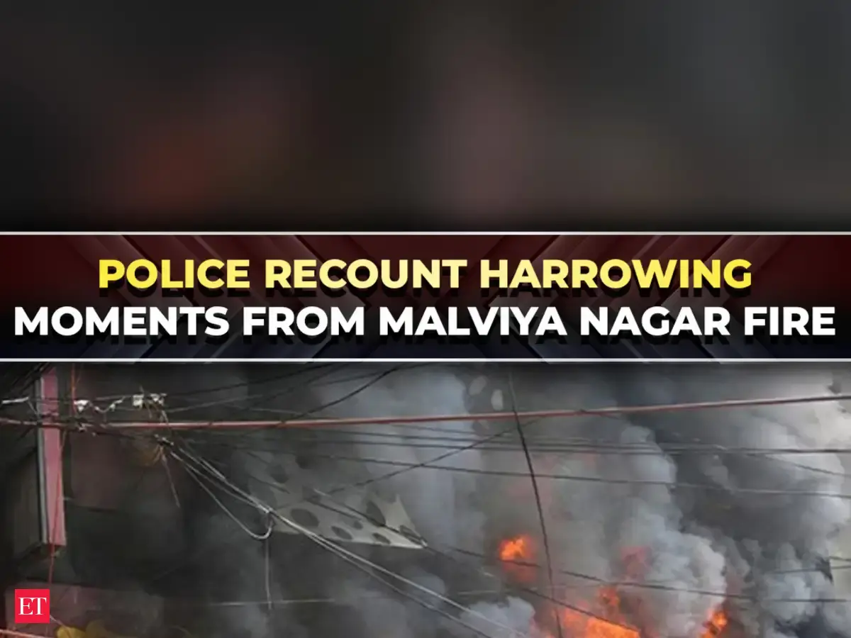 “Women trapped inside cried for help…” Police recount horror of deadly Malviya Nagar fire