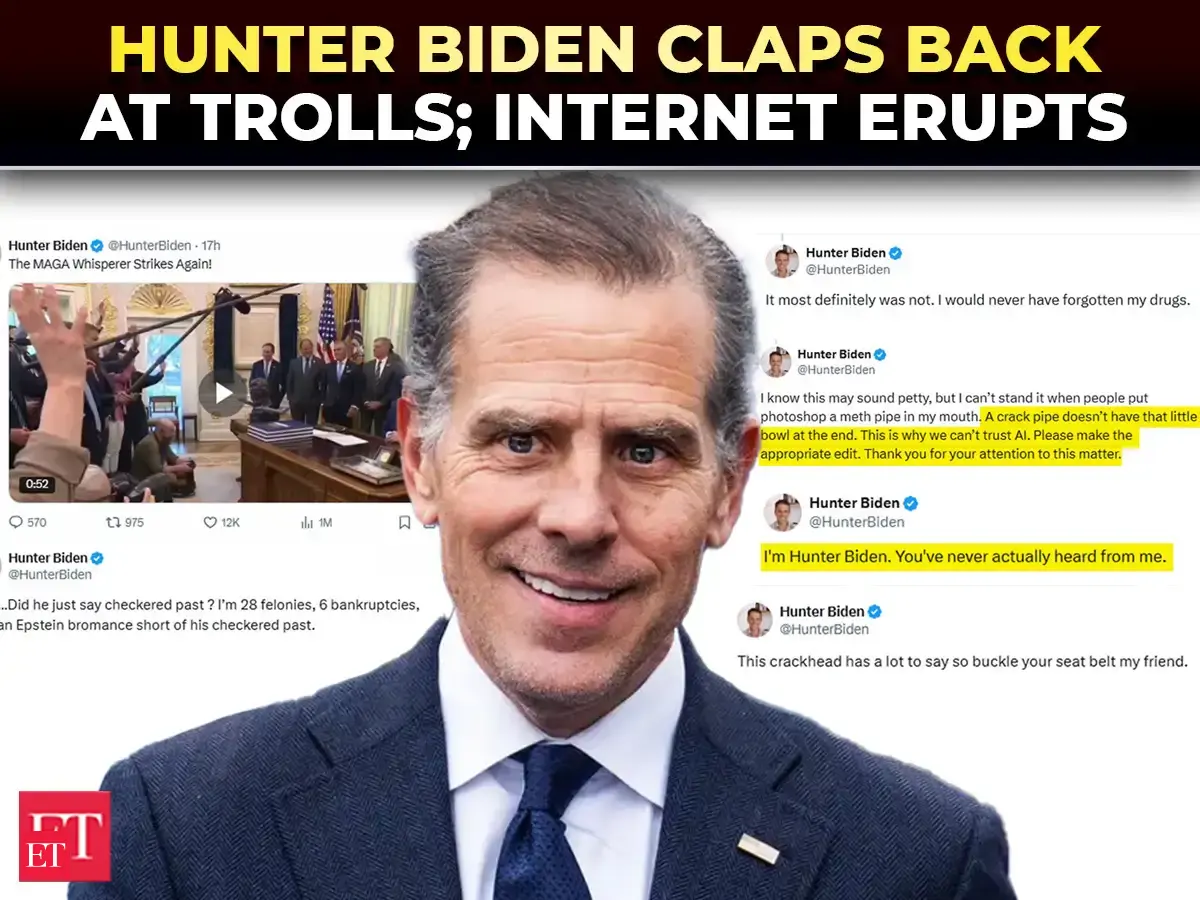 'The MAGA whisperer': Hunter Biden ROASTS his critics, Trump and the internet can't get enough